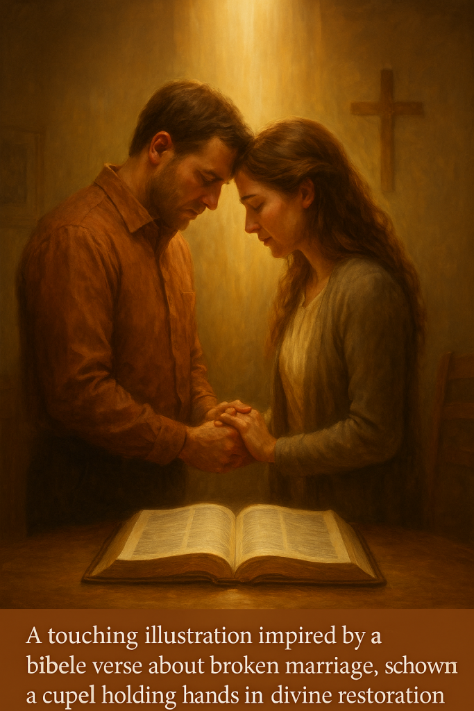 bible verse about broken marriage