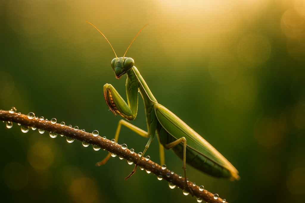 Biblical Meaning of Seeing a Praying Mantis