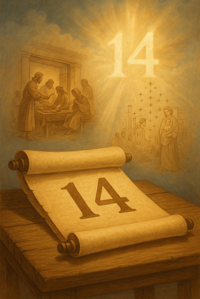 Number 14 Biblical Meaning