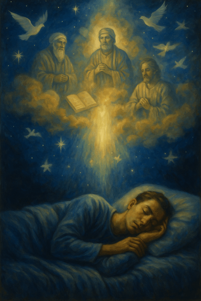 God Speaks to Us in Dreams and Visions Bible Verse