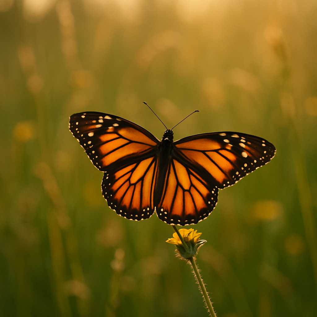 Orange And Black Butterfly Meaning